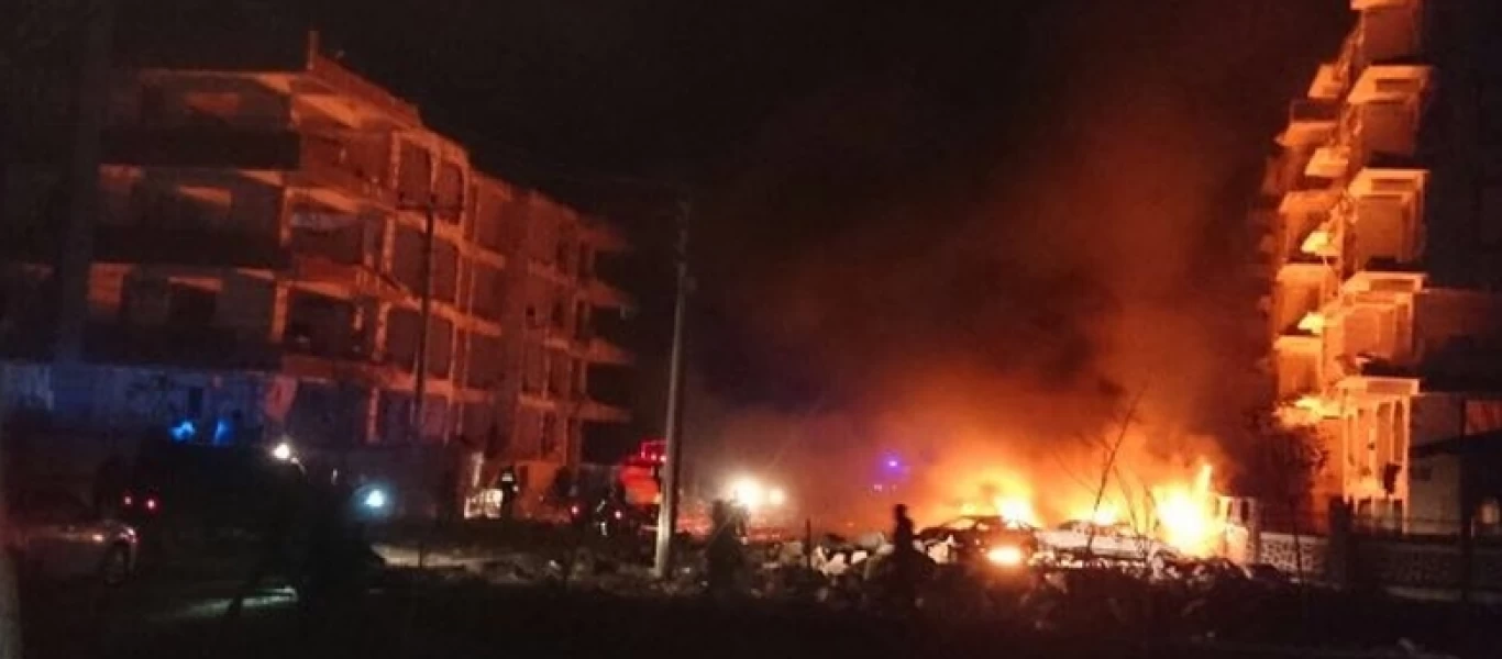 Έκρηξη στην επαρχία Ντιγιάρμπακιρ της Τουρκίας - Τέσσερις νεκροί και 13 τραυματίες